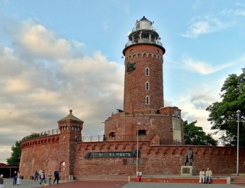 Lighthouse in Kolobrzeg, Poland