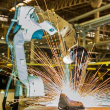 Outsourcing of robotic welding services