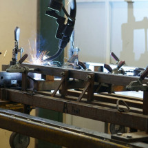 Robotic welding stations