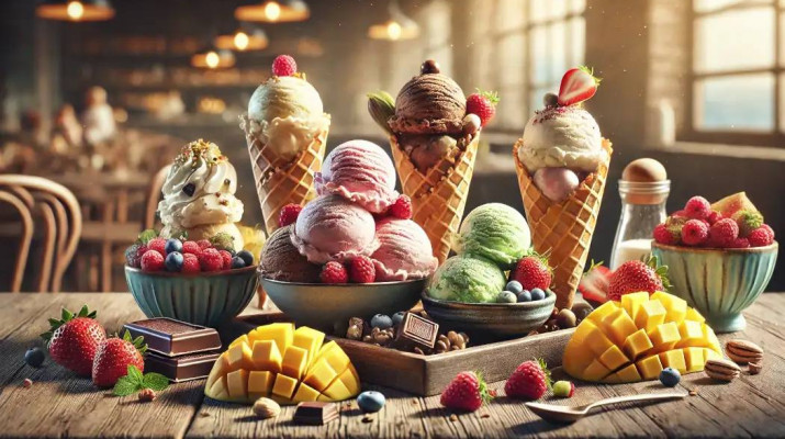 The history of ice cream