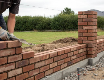 Clinker fence built to last – error-free construction technology