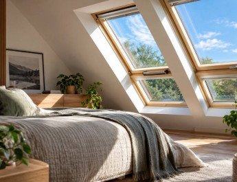 Roof windows – more light, space and comfort in the attic